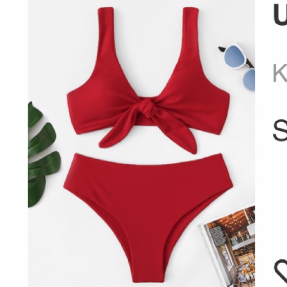 SHEIN Other - Shein tie front bikini